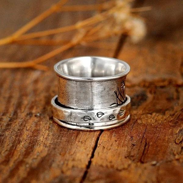Tree of Life Spinner Meditation Ring - Image 3
