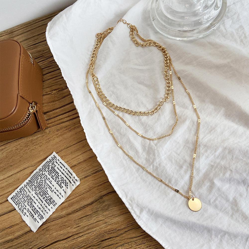 Gold and Silver Plated Necklace - Image 2