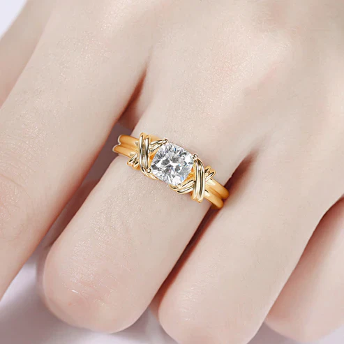Knotted Band Statement Ring - Image 2