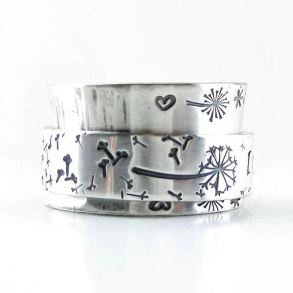 Meditation Dandelion Ring - Image 2