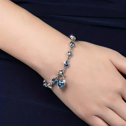 Ocean Heart Glow Bracelet - Image 4