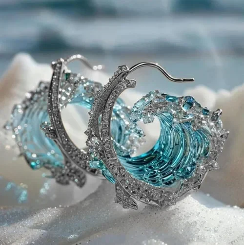 Ocean's Oath Earrings - Image 3