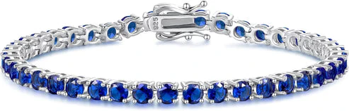 Sapphire Tennis Bracelet - Image 2