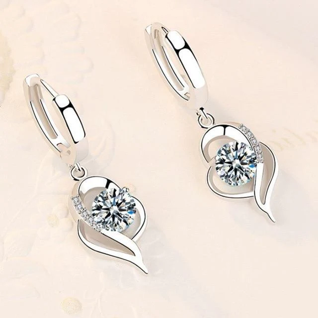 Silver Zirconia Earrings - Image 4