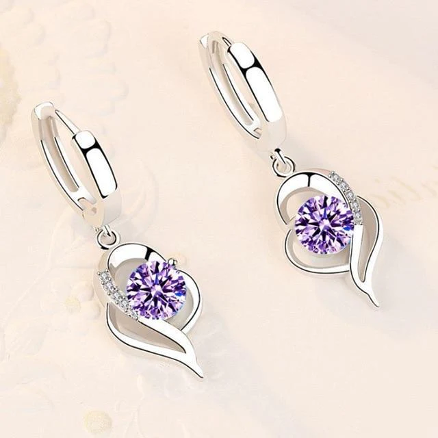 Silver Zirconia Earrings - Image 5