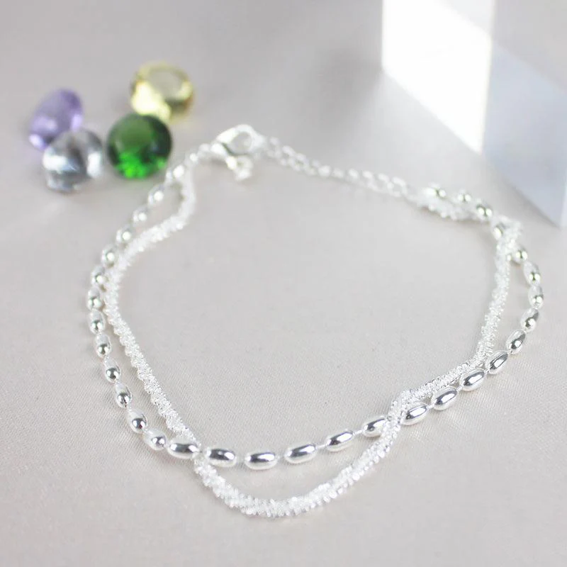 Silver Zirconia Bracelet - Image 2