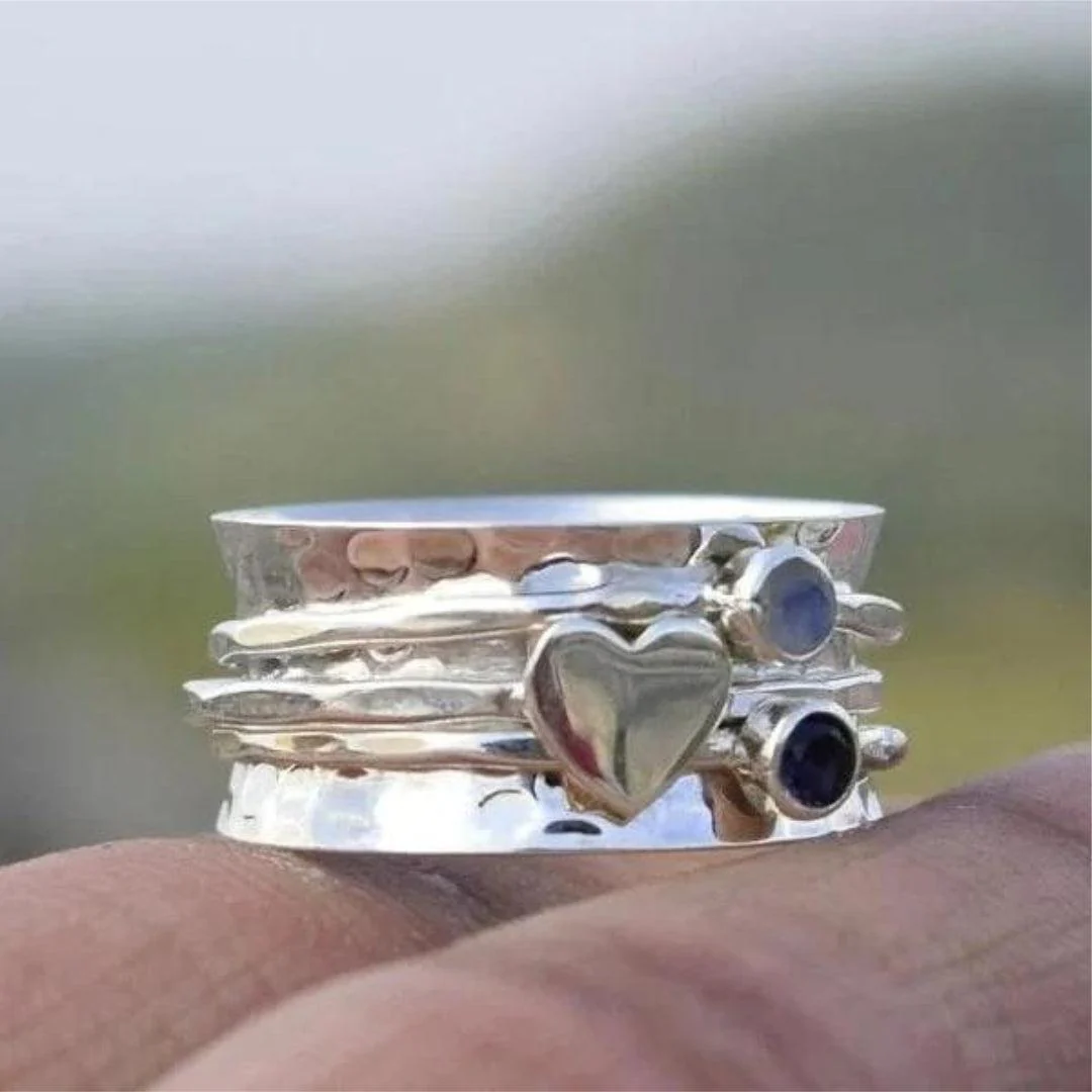 Spinner Heart Ring - Image 3