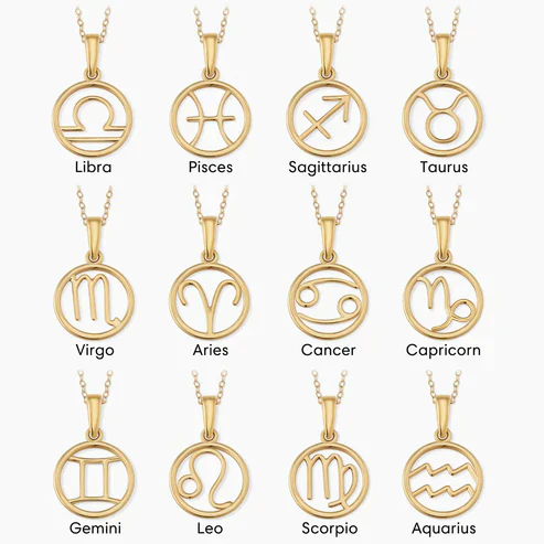 Zodiac sign necklace - Image 2